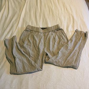 Anthropologie linen pants